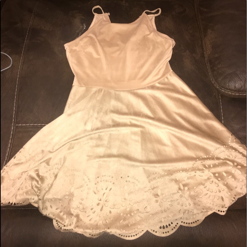 Beige Dress